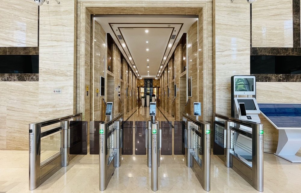中国成都人力资源服务产业园电梯厅图